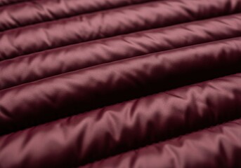 Obraz premium Abstract Background of Quilted Burgundy Fabric Texture.