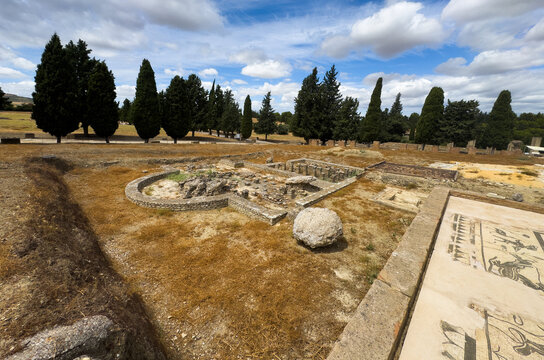 the Italian ruins in Seville, Spain