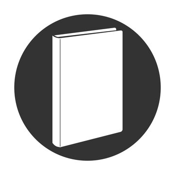 Book icon isolated on transparent background