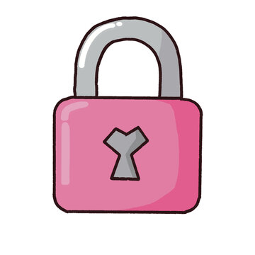 lock icon illustration