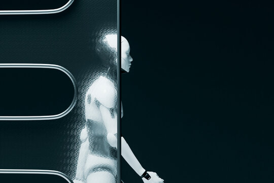 3D Robot Split Transparency