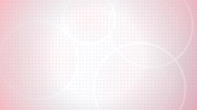 Soft pink gradient background with subtle halftone dot pattern and large overlapping circular shapes for modern graphic design and web layouts