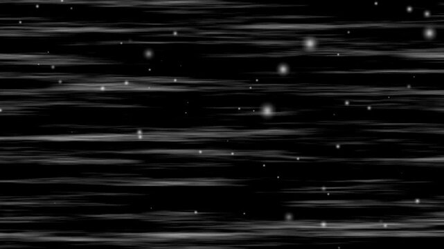 Futuristic abstract space flight loop with glowing stars, speed lines, and cosmic travel background in 4K resolution.
