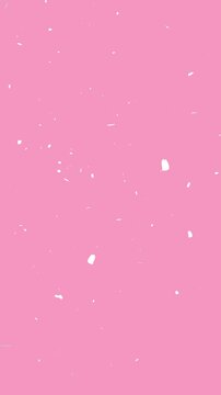 cute pink fall background with falling sakura petal  for girly designs, celebrations, invitations theme
