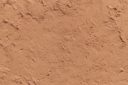 Reddish Brown Clay Textured Surface with Natural Cracks