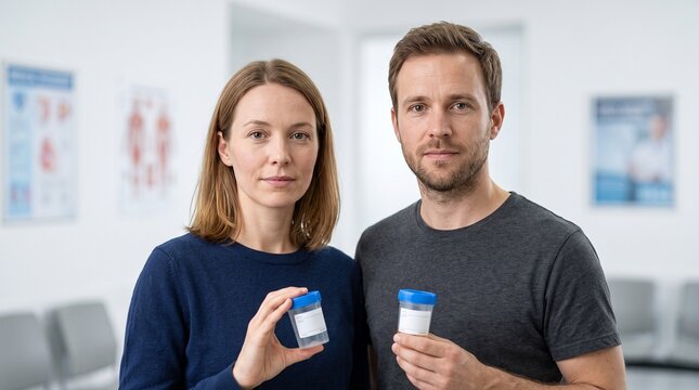 couple attending Routine STI screening 
