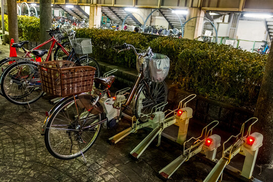 On the streets of Tokyo city in Japan