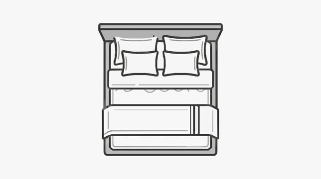 Elegant Bunk Bed with Storage Drawers and Mattress Space for Efficient Room Design