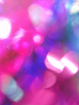 Soft Pink and Violet Bokeh Background