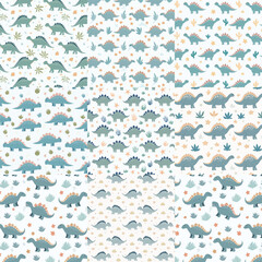 Stegosaurus Pattern © peerasan