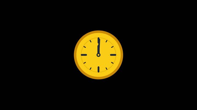 Animated gold coin with dollar sign morphing into a yellow clock icon