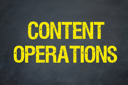 Content Operations	
