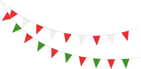 Fototapeta premium Party Bunting Flags