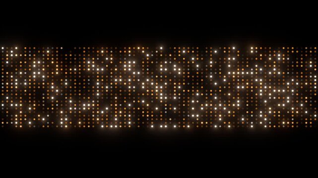 golden sparkle particle wave animation background loop