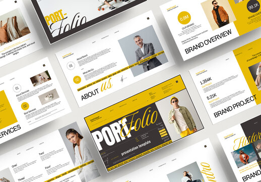 Brand Portfolio Presentation Template