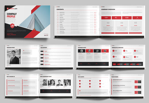 Company Profile Brochure Template
