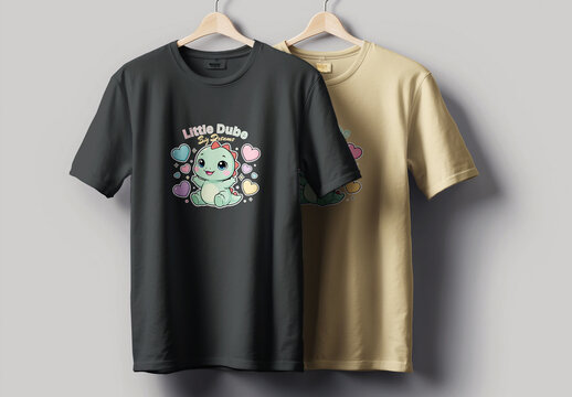 Little Dube Big Dreams T Shirt Design Layout