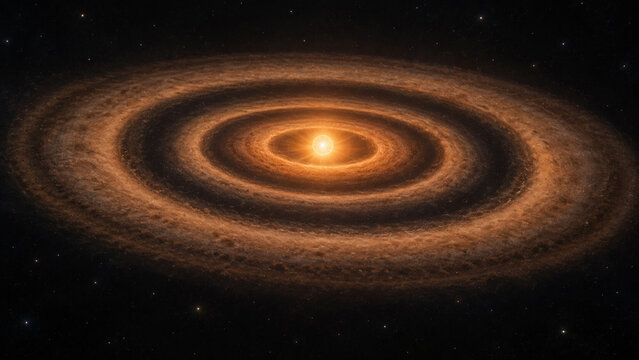 Protoplanetary Disk Gaps Around Young Star
