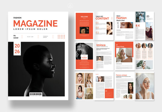 Style Fashion Magazine Template