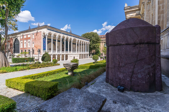 The Tiled Kiosk Museum view in Istanbul, Turkey
