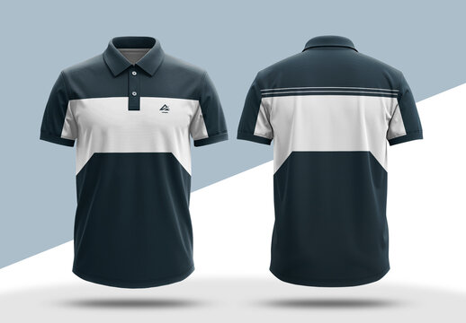 Minimal Polo T Shirt Template