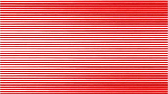Red and white horizontal line glitch pattern