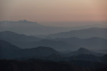 Obraz premium sunrise in the mountains