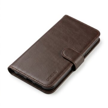 Phone wallet case isolated on white background stock photography
