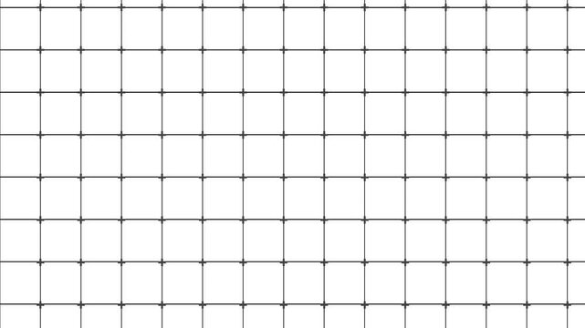 white squared paper sheet