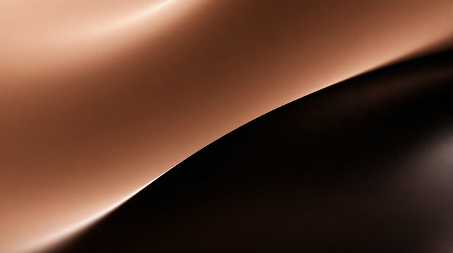 Abstract Bronze Silk Wave Luxury Texture Background