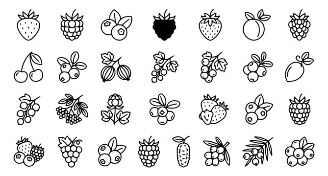 Chinese Food Icons Collection Thin Line Vector Set with Noodles Tofu Dumplings and Traditional Cuisine
