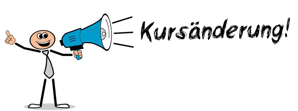 Kursänderung!