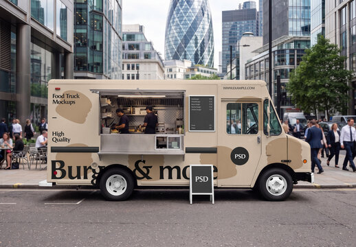Food Truck Mockups