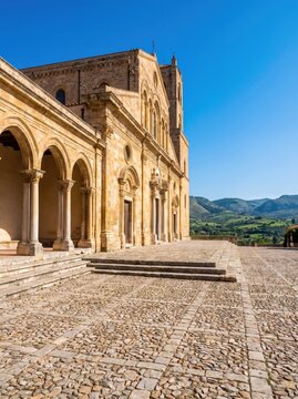 Italy Monreale Cathedral Hilltop Cathedral View