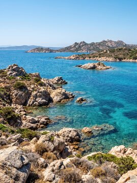 Italy La Maddalena Archipelago Island Seascape