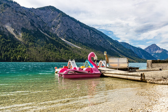 Tretbootverleih am Plansee, &Ouml;sterreich