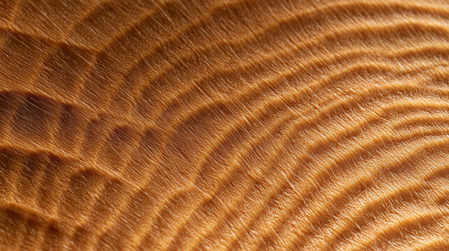 Close-up of wood block butcher cutting surface with grain patterns  