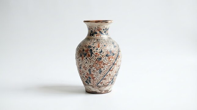 vase on a white background