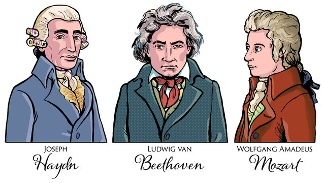Classical Music Composers of Vienna, Haydn, Beethoven, Mozart