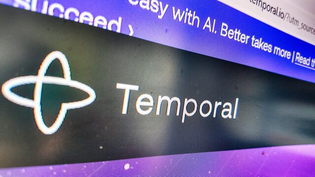 .a computer screen  with temporal website displayed....Temporal is an open-source platform that helps developers write reliable application code 