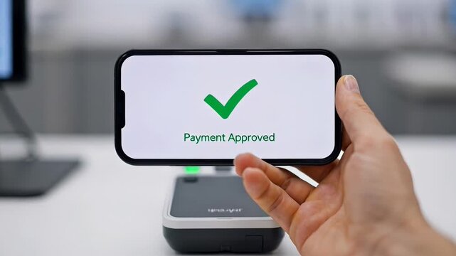 ?Seamless mobile payment confirmation: $25 transaction approved instantly