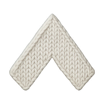 PNG Knitted arrow texture design.