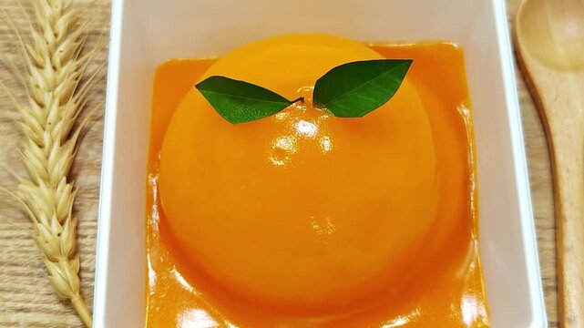 Vibrant Orange Cake, Festive Orange Cake