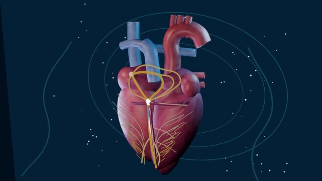 Sinoatrial Electrical Conduction Cascade Through Human Heart