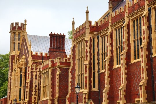 Lincoln's Inn Court landmark building in London, UK. Honourable Society of Lincoln's Inn is one of four Inns of Court in London associating barristers of England and Wales.
