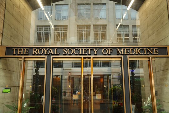 LONDON, UK - JULY 9, 2024: The Royal Society of Medicine learned society organization and professional associations in London UK.