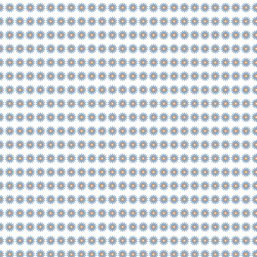 Daisy chain rows seamless pattern
