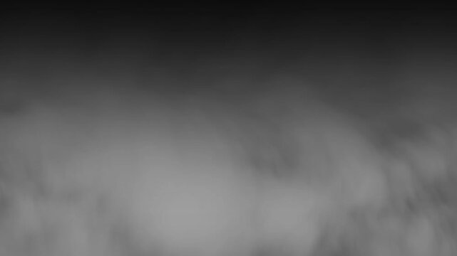 White smoke plume for chroma key green screen animation. Visual effects compositing with video dense transparent atmosphere production volumetric video loop