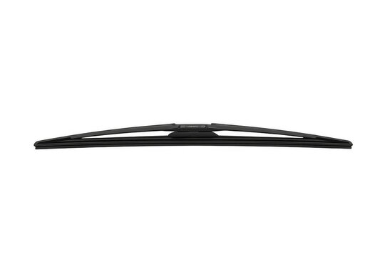 Black Windshield Wiper Blade Side View