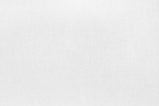 White canvas fabric texture with woven textile pattern and copy space